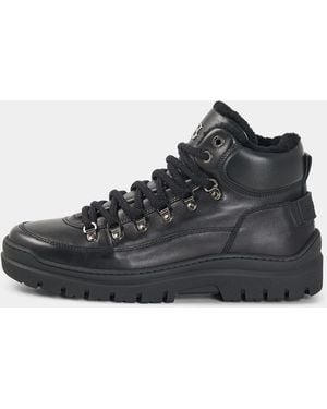 Bogner Bansko Lace-up Boots With Spikes - Black