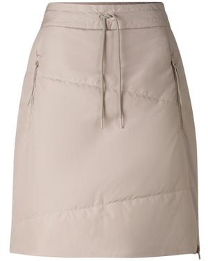 Bogner Fire + Ice Belva Functional Quilted Skirt - Natural