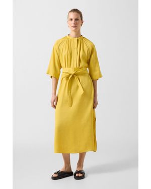 Bogner Linen Mix Dress Catelyn - Yellow