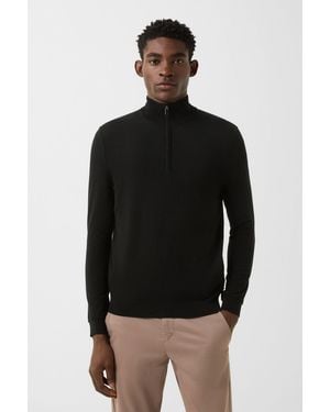 Bogner Virgin Wool Ouri Troyer For - Black