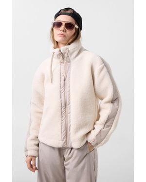 Bogner Fire + Ice Ninetta Mid-layer Teddy Jacket - Natural