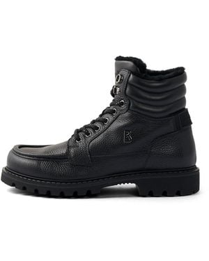 Bogner Schnürboots Helsinki Mit Spikes Für Herren - Schwarz