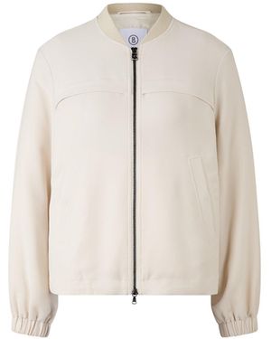 Bogner Sheila Crêpe Blouson - Natural