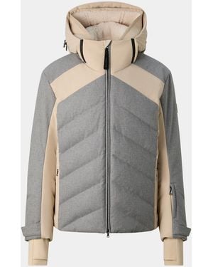 Bogner Flann Flannel Ski Jacket For - Grey