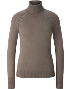 Bogner Vaiana Pure New Wool Cashmere Jumper - Brown