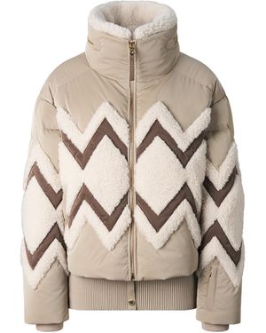 Bogner Vaia Down Ski Jacket - Natural