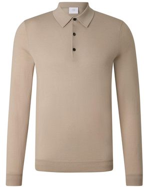 Bogner Strick-Polo-Longsleeve Jake Für Herren - Natur