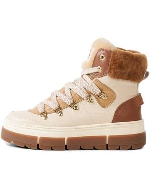 Bogner Schnürboots Vaduz Mit Spikes Für Damen - Natur