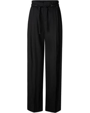 Bogner Candy Linen Blend Trousers - Black