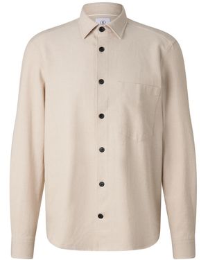 Bogner Linen Blend Shirt Heiko - Natural