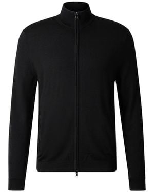 Bogner Oscar Virgin Wool Knit Jacket - Black