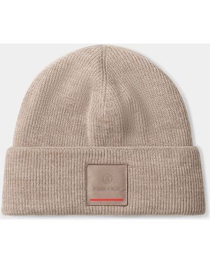 Bogner Fire + Ice Tarek Virgin Wool Blend Hat - Natural