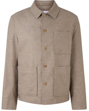 Bogner Overshirt Mirco For - Brown