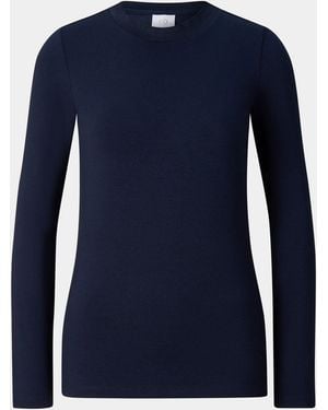 Bogner Alexi Long-Sleeved Top For - Blue