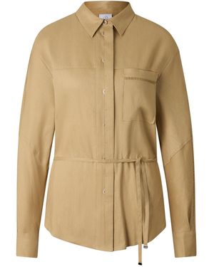 Bogner Catrina Linen Blend Blouse - Natural