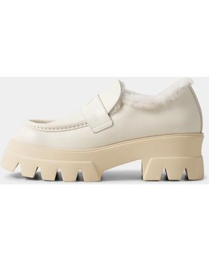 Bogner Platform Loafer Sapporo - Natural