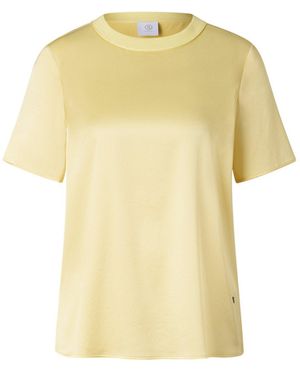 Bogner Satin Shirt Dylan For - Yellow