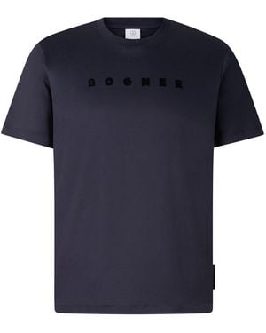 Bogner Cotton T-shirt Lukas - Blue