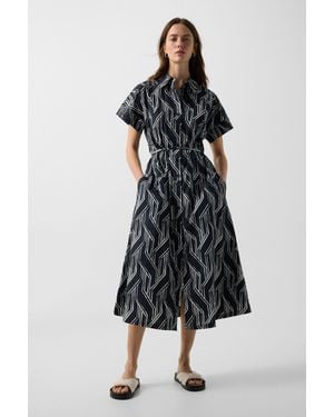 Bogner Roxana Shirt Dress - Black