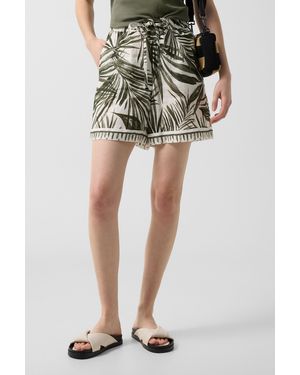 Bogner Leinen-Bermuda-Shorts Carmel Für Damen - Mehrfarbig