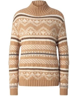 Bogner Pink Norwegian Pullover - Natural