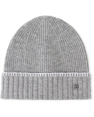 Bogner Moulan Virgin Wool Hat For - Grey