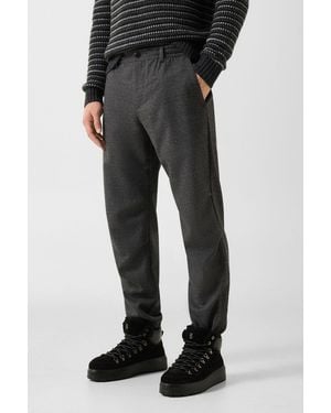 Bogner Sergio Virgin Wool Blend Pants For - Black
