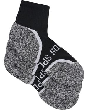 Bonds Ultimate Comfort 1/4 Crew 3 Pack - Black