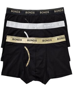 Bonds Guyfront Trunk 3 Pack - Black