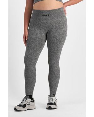Bonds Move Seamless Rib Legging - Grey