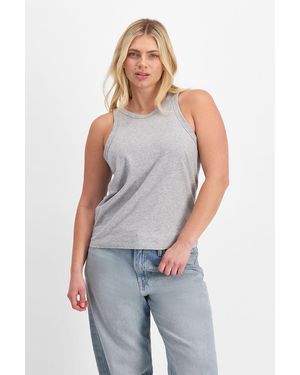Bonds Midweight Crew Tank - Blue