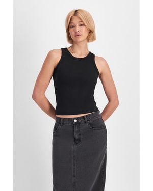 Bonds Rib Bra Tank - Black