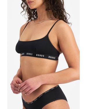 Bonds Icons Scoop Bralette - Black