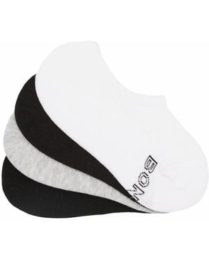 Bonds Logo Light Trainer Socks 4 Pack - White
