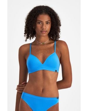 Bonds Match Its Wirefree Bra - Blue