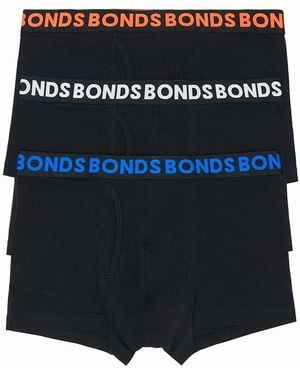 Bonds Classic Trunk 3 Pack - Black
