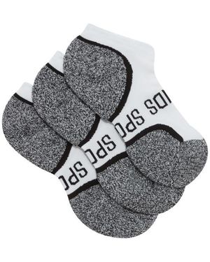 Bonds Ultimate Comfort Low Cut 3 Pack - Grey