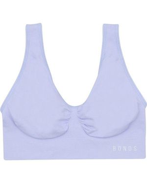 Bonds Comfy Seamless Crop - Blue