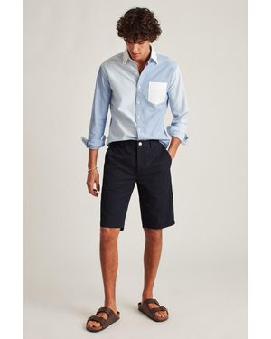 Bonobos Stretch Washed Chino Shorts - Blue
