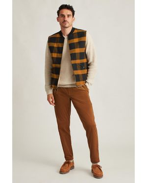 Bonobos The Sherpa Lined Vest - Brown