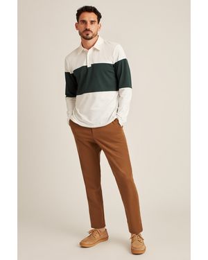 Bonobos Sueded Italian Cotton Chore Suit Pant - Natural