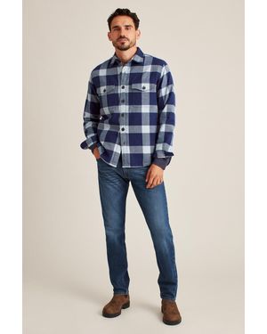 Bonobos The Sherpa Shacket - Blue