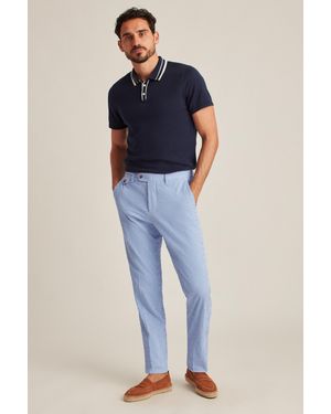 Bonobos Italian Stretch Seersucker Suit Pant - Blue