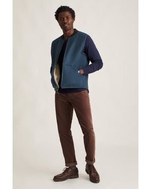 Bonobos The Sherpa Lined Vest - Blue