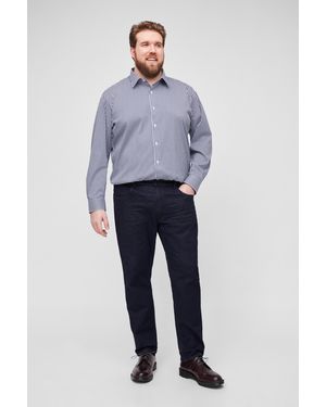 Bonobos Jetsetter Stretch Dress Shirt Extended Sizes - Blue