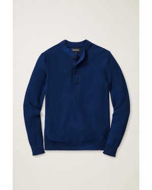 Bonobos Merino Henley - Blue