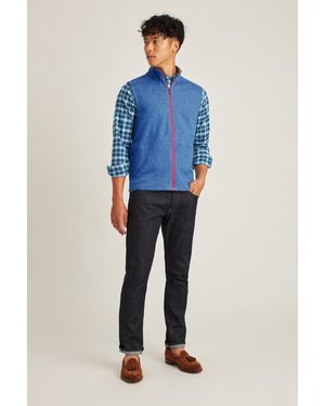 Bonobos Daily Grind Fleece Vest - Blue