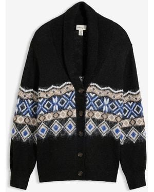 bonprix Strickjacke - Schwarz