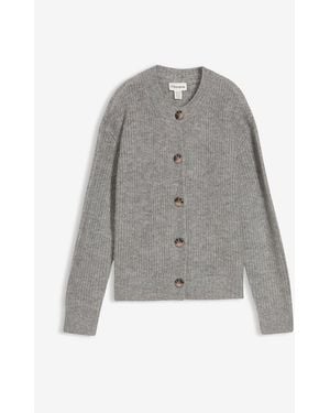bonprix Strickjacke - Grau