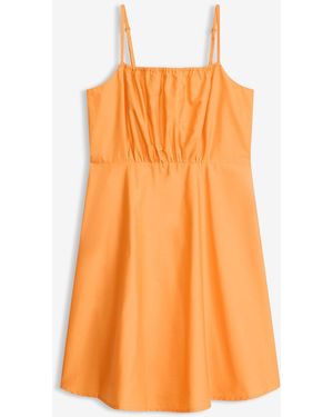 bonprix Minikleid Aus Reiner Bio-Baumwolle - Orange